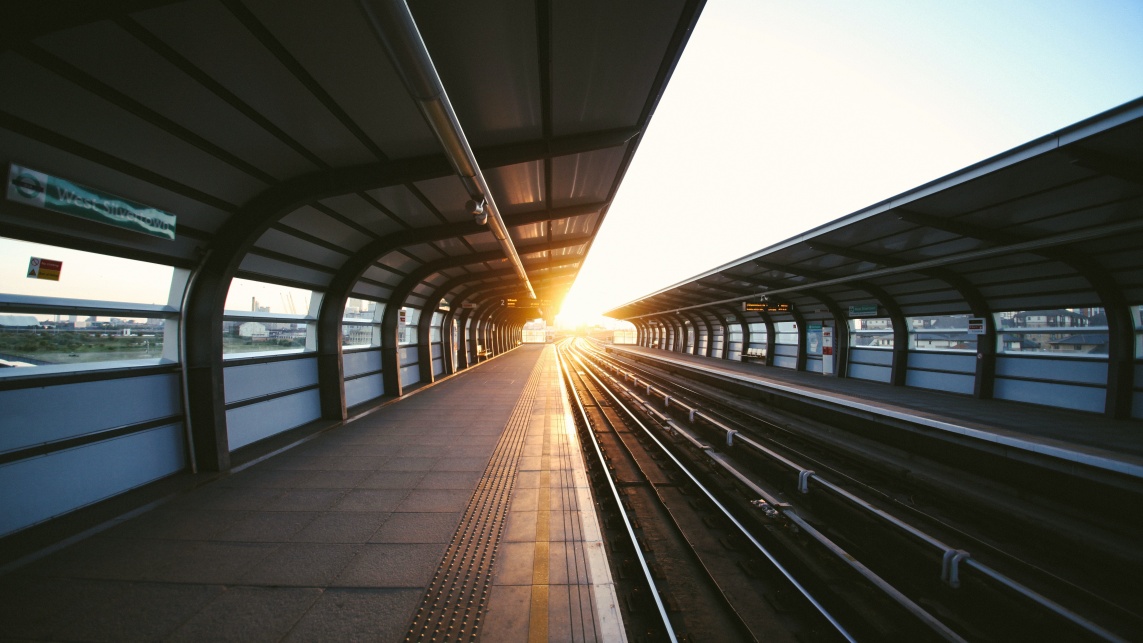 train station platform