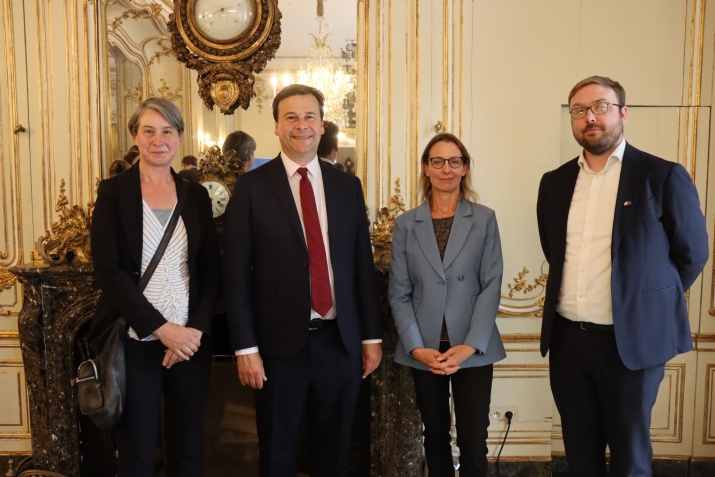 Colleagues attend the Horizon delegation to Brussels 