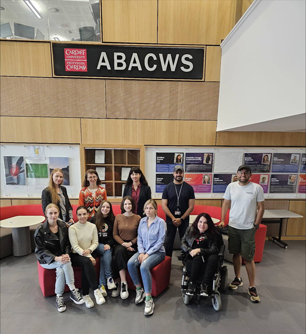 Students at the School of Mathematics in Cardiff