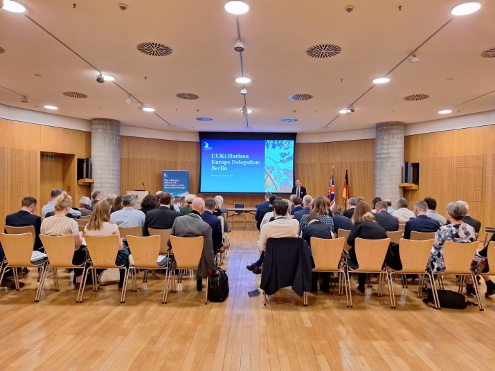 Delegates attend a session at the UUKi Horizon delegation to Berlin