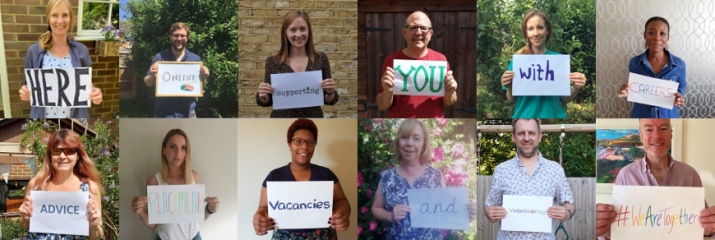 Pictures of careers team at Royal Holloway