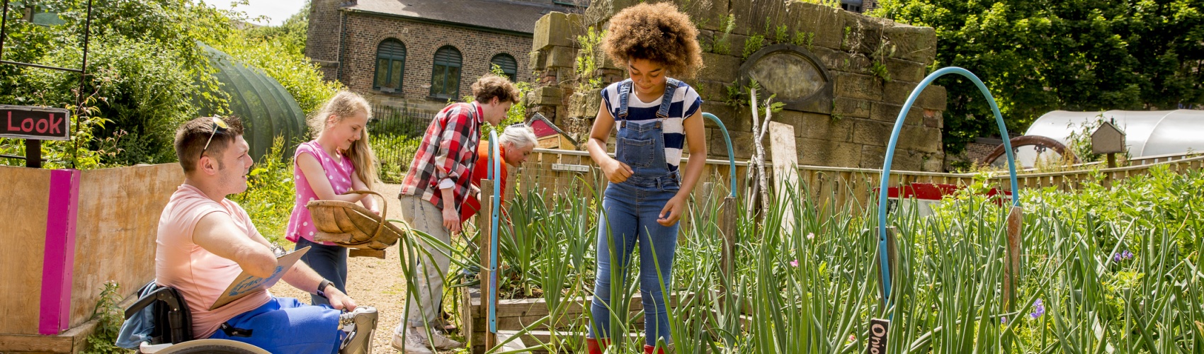 Gardening at the Farm