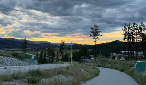 A Canadian sunset 
