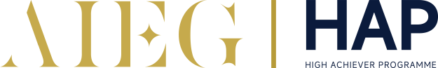 logo of AIEG, High Achiever Programme