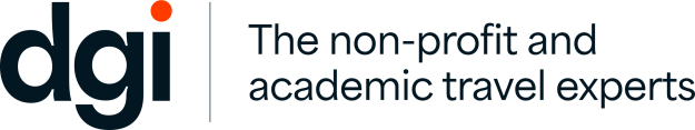 Logo of dgi the non-profit and academic travel expert
